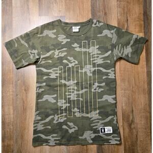 Good American Men's Oversized Heavyweight Camo T-shirt, Size 2/3